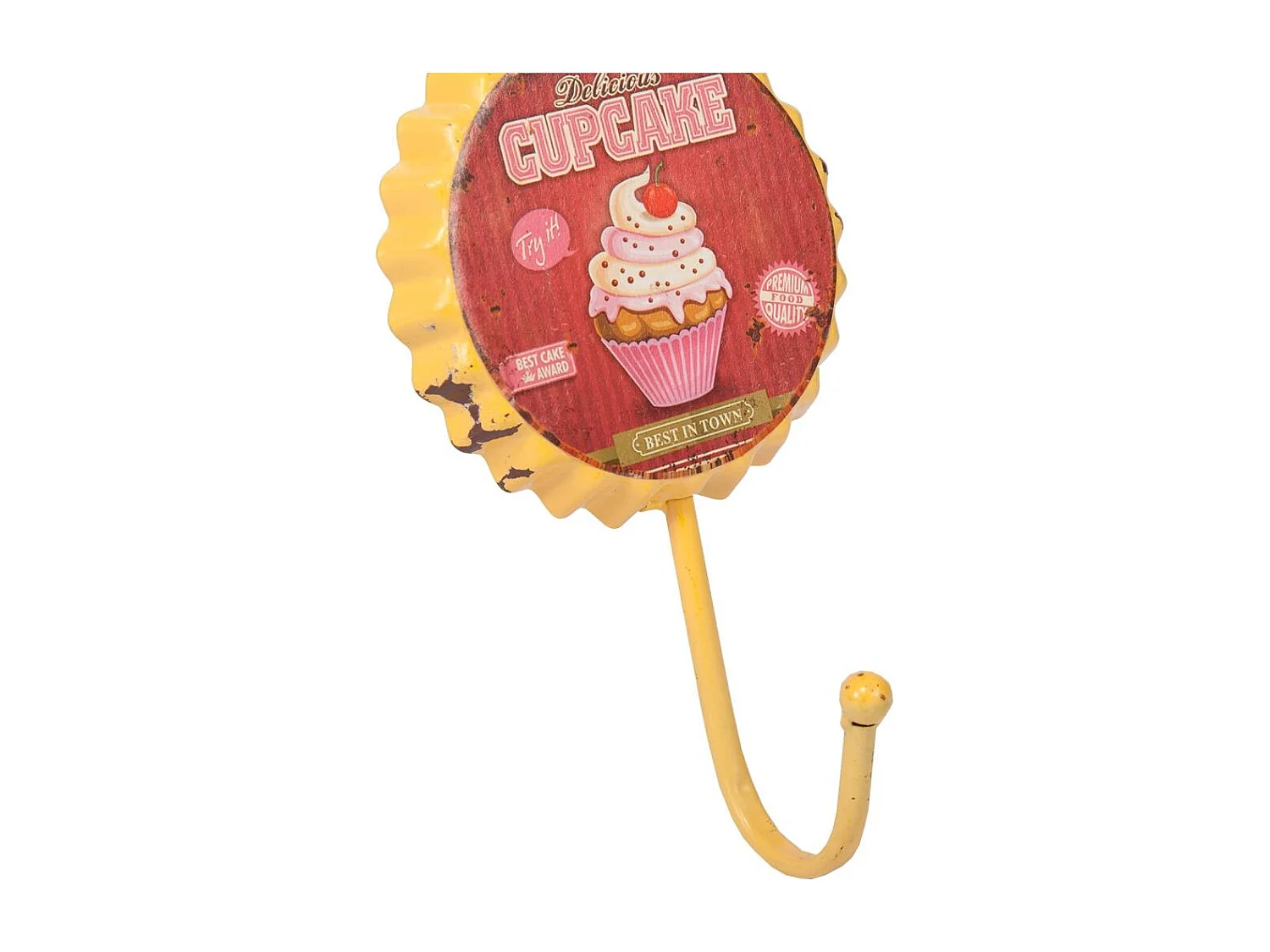 Percha de metal 10x10 cm