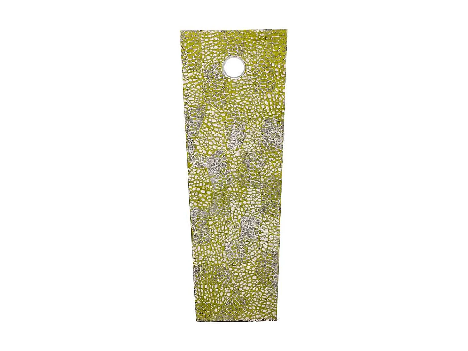 Suporte para guarda-chuva em mosaico verde 20x20x57