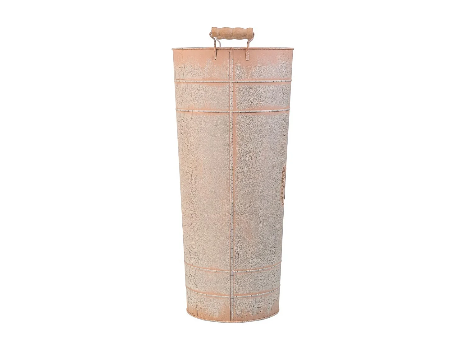 Portaombrelli tondo in metallo rosa d23,5x50h b:18