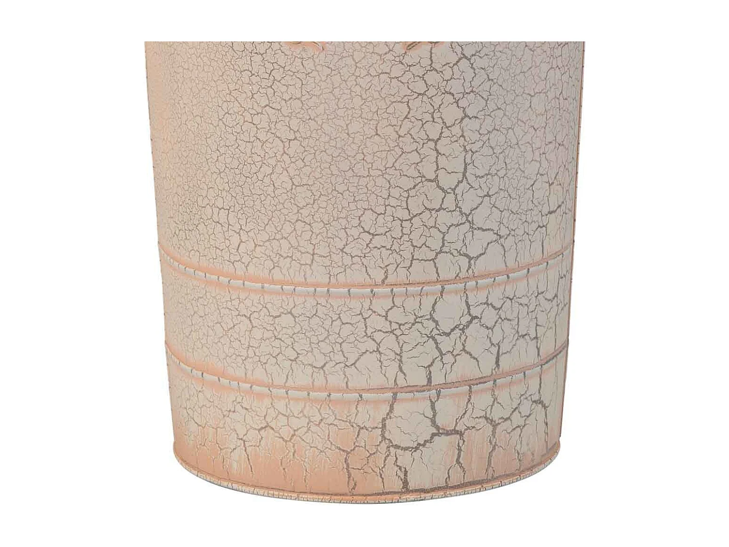 Portaombrelli tondo in metallo rosa d23,5x50h b:18