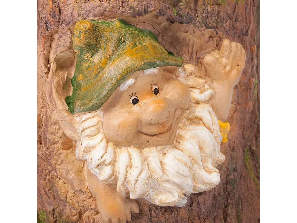 Fioriera a tronco con nano 27x27x27,5h