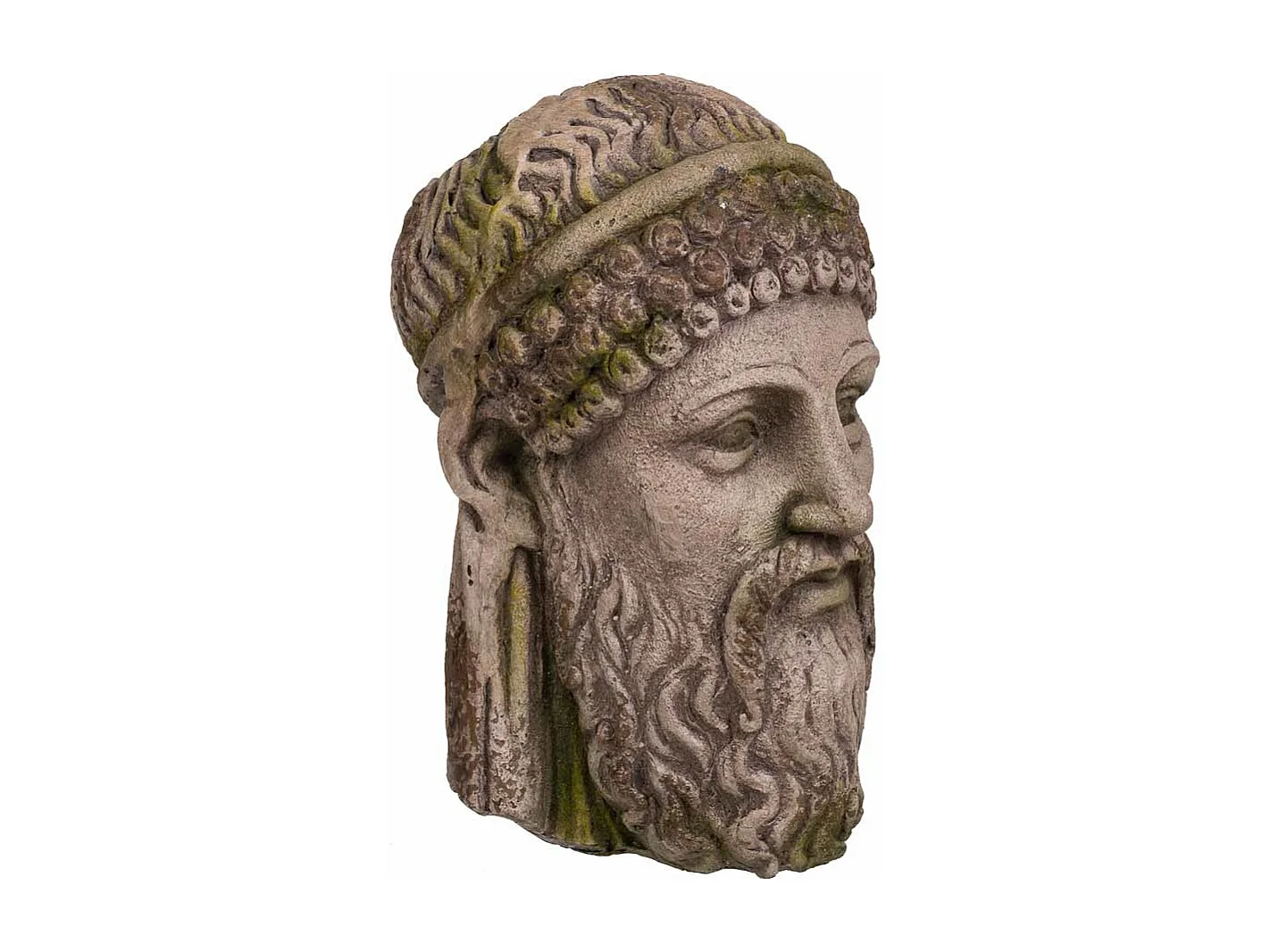 Vaso decorativo em magnésio 30x25x39