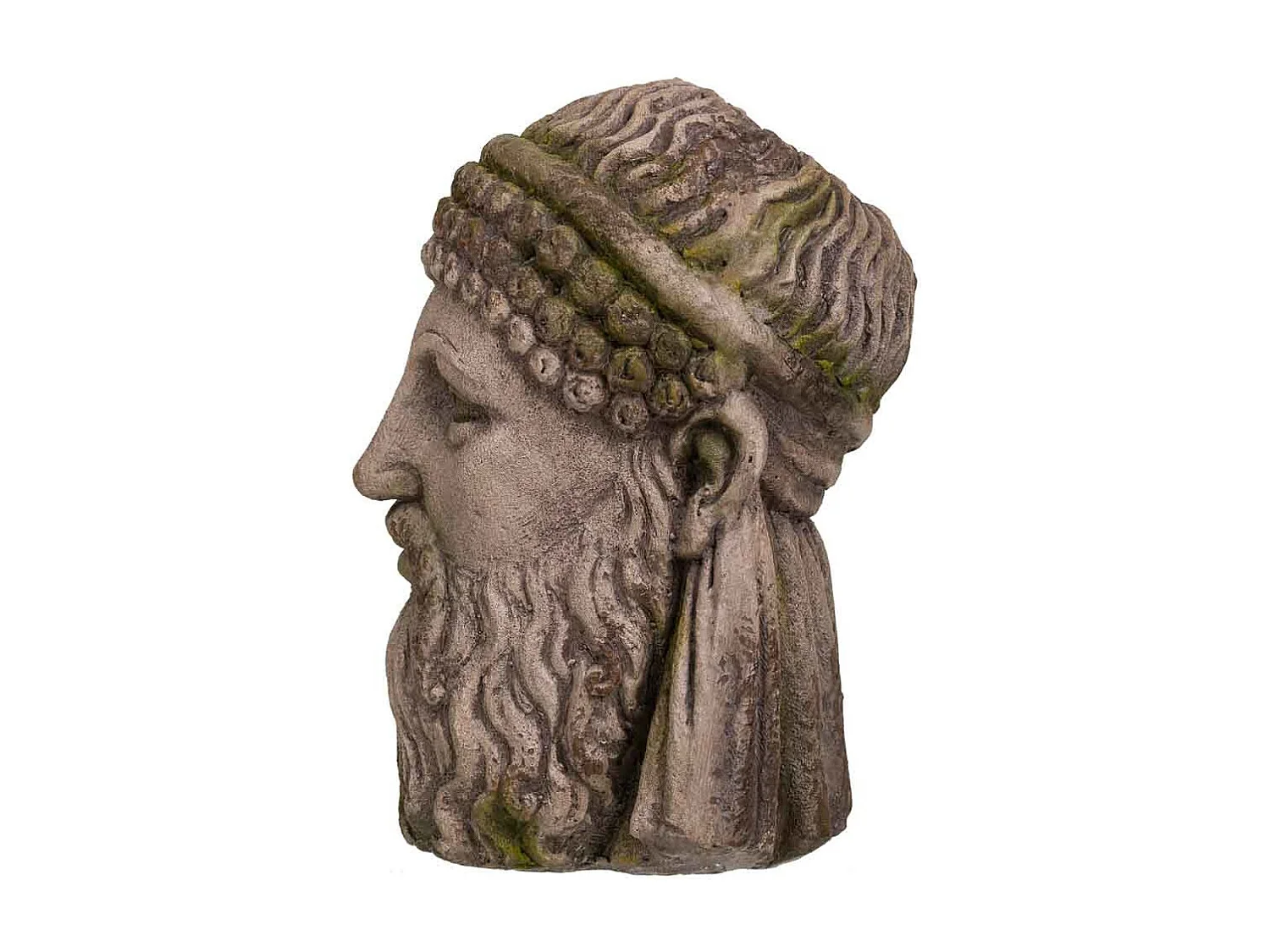 Vaso decorativo in magnesio 30x25x39h