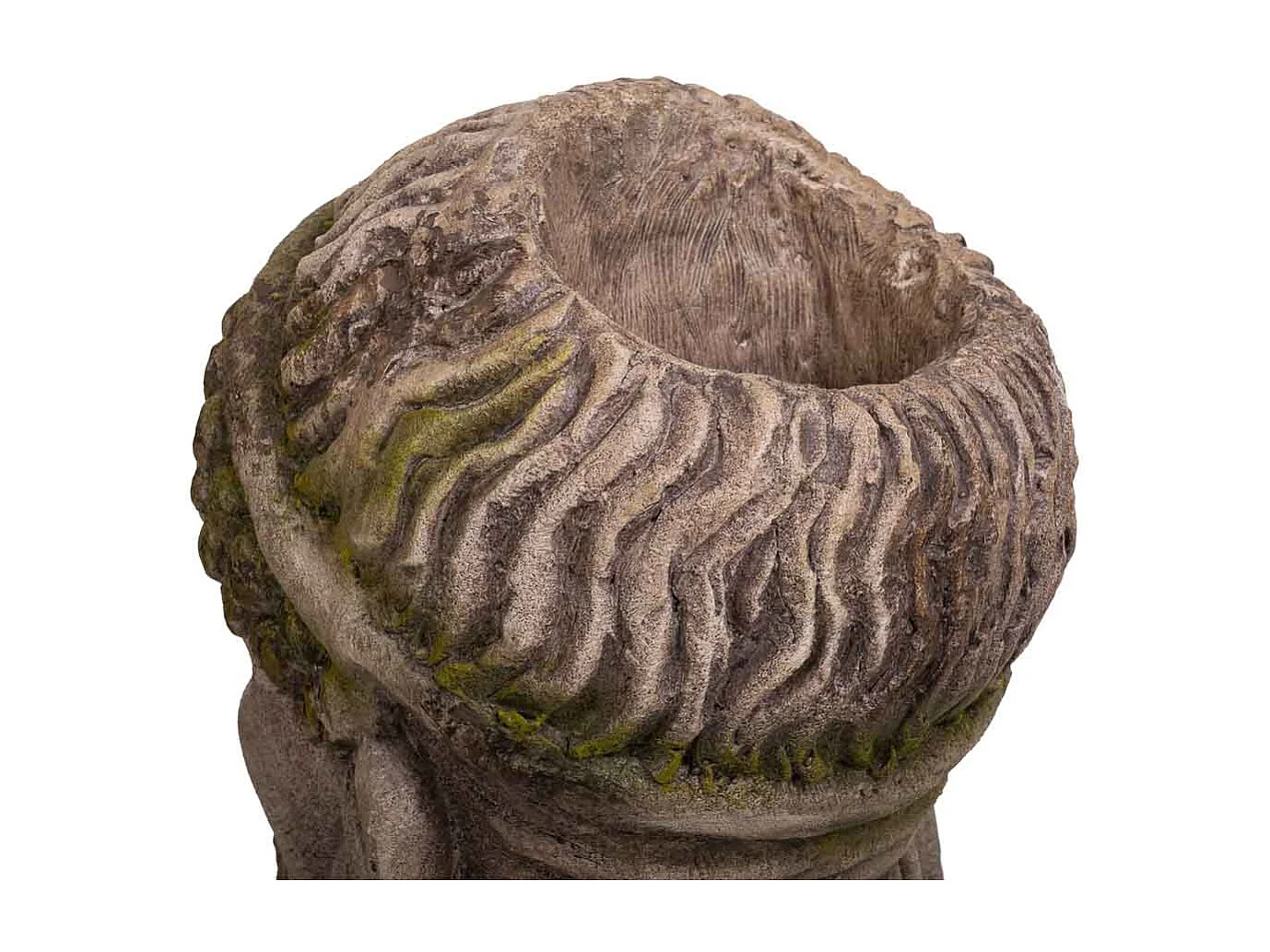 Vaso decorativo in magnesio 30x25x39h