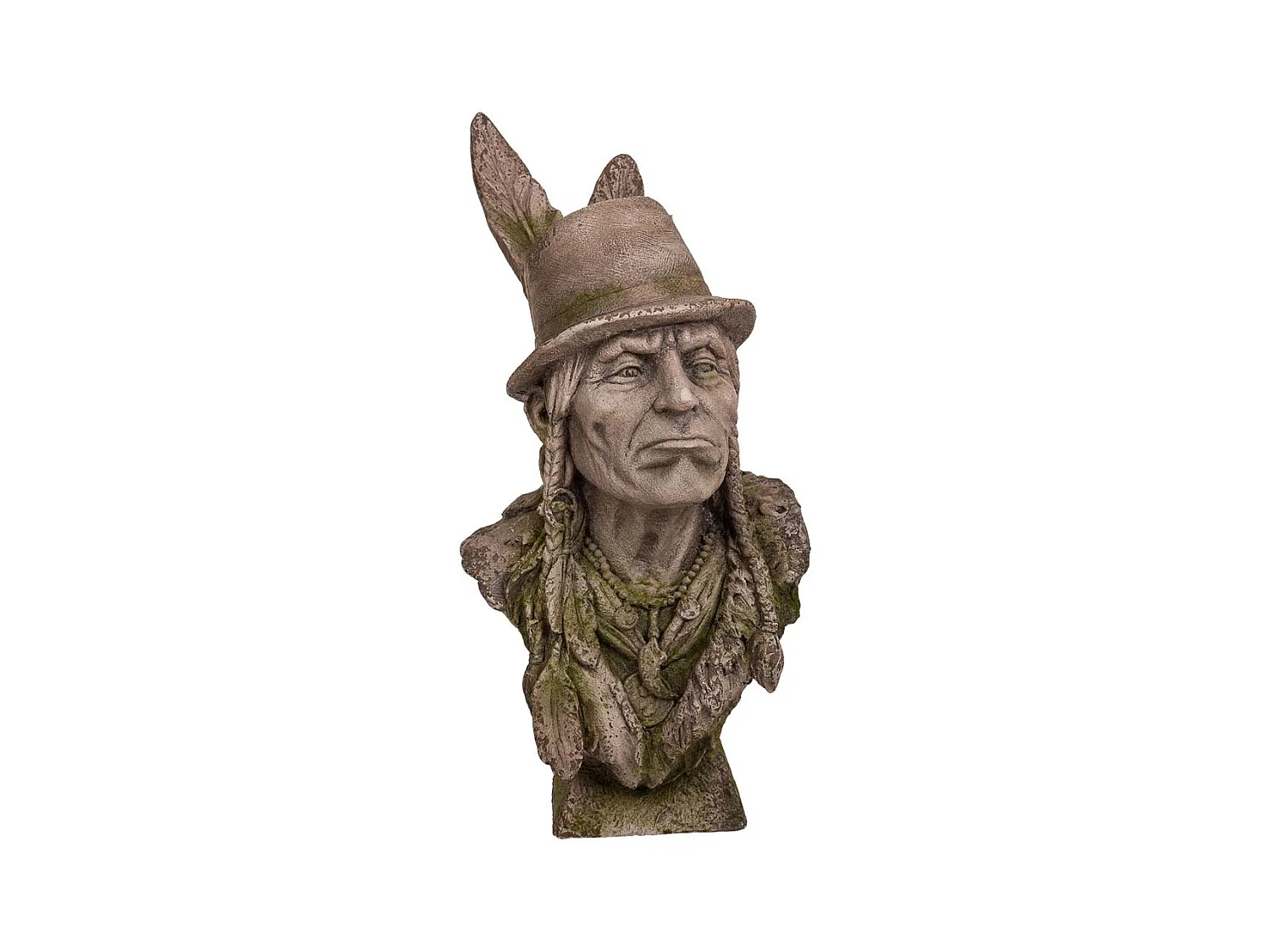Cache-pot indien décoratif en magnésie 36x27x76h