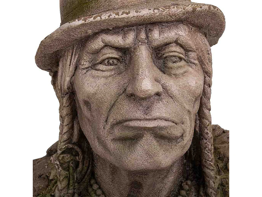 Indischer Magnesium-Blumentopf 36x27x76h cm