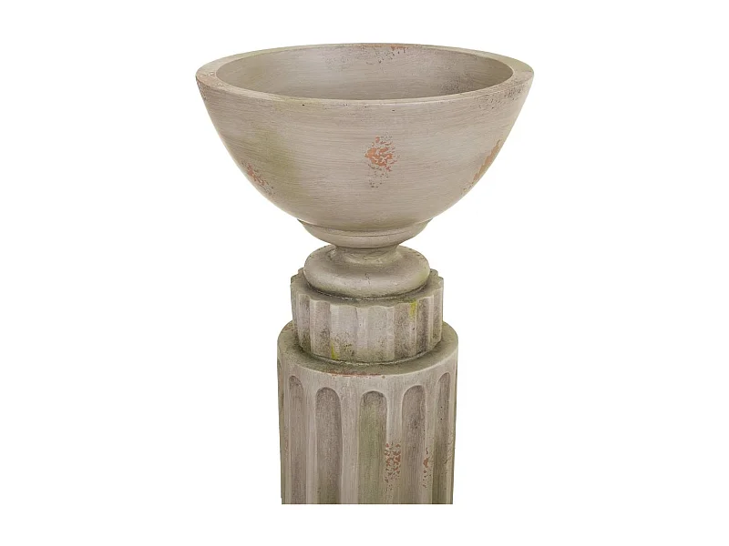 Pflanzsäule aus Magnesium, 42 x 42 x 104 cm