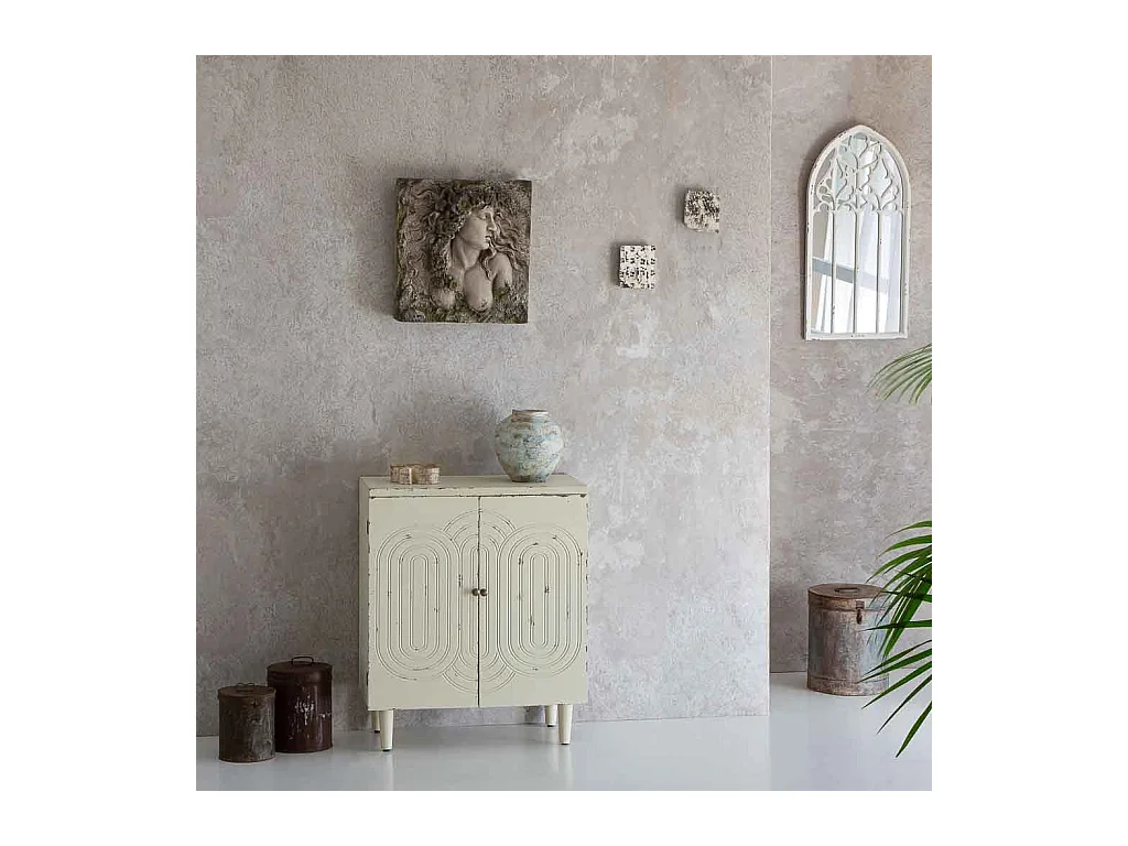 Mur végétal décoratif en magnésie 47x45x16h