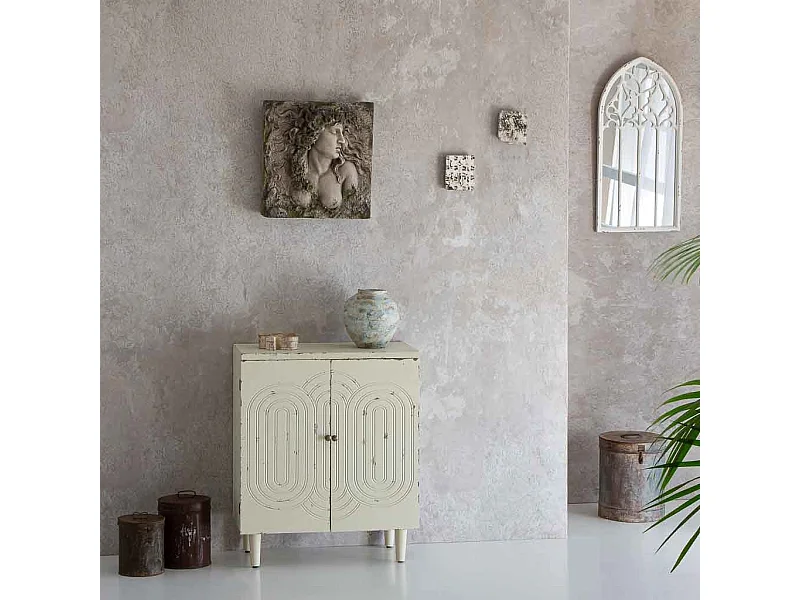 Macetero mural decorativa de magnesio 47x45x16