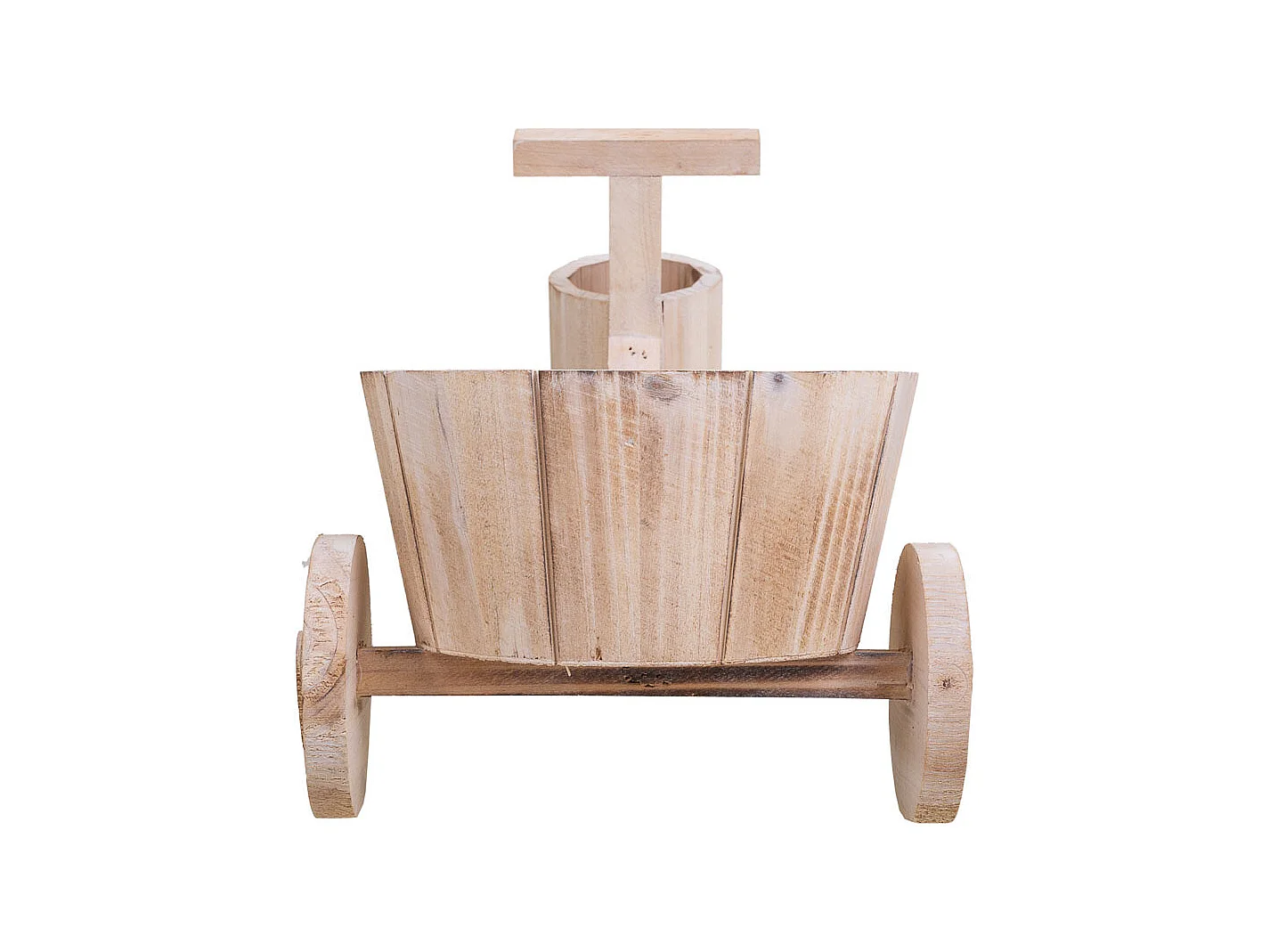 FiorieraBici inLegnoMarrone 39,5x23x25,8h