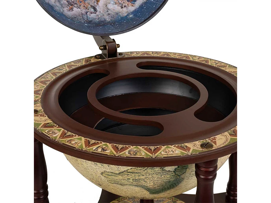 Globe Weinregalmöbel 42x42x57h cm