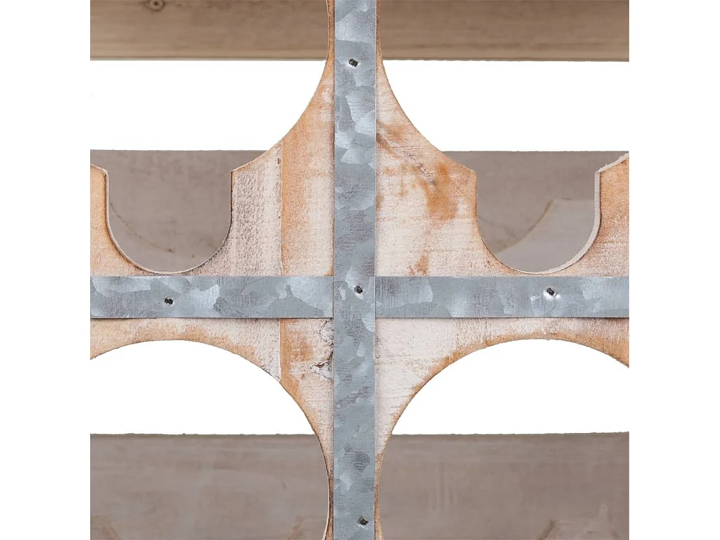 Cassetto portabottiglie in legno marrone 41x32x55h