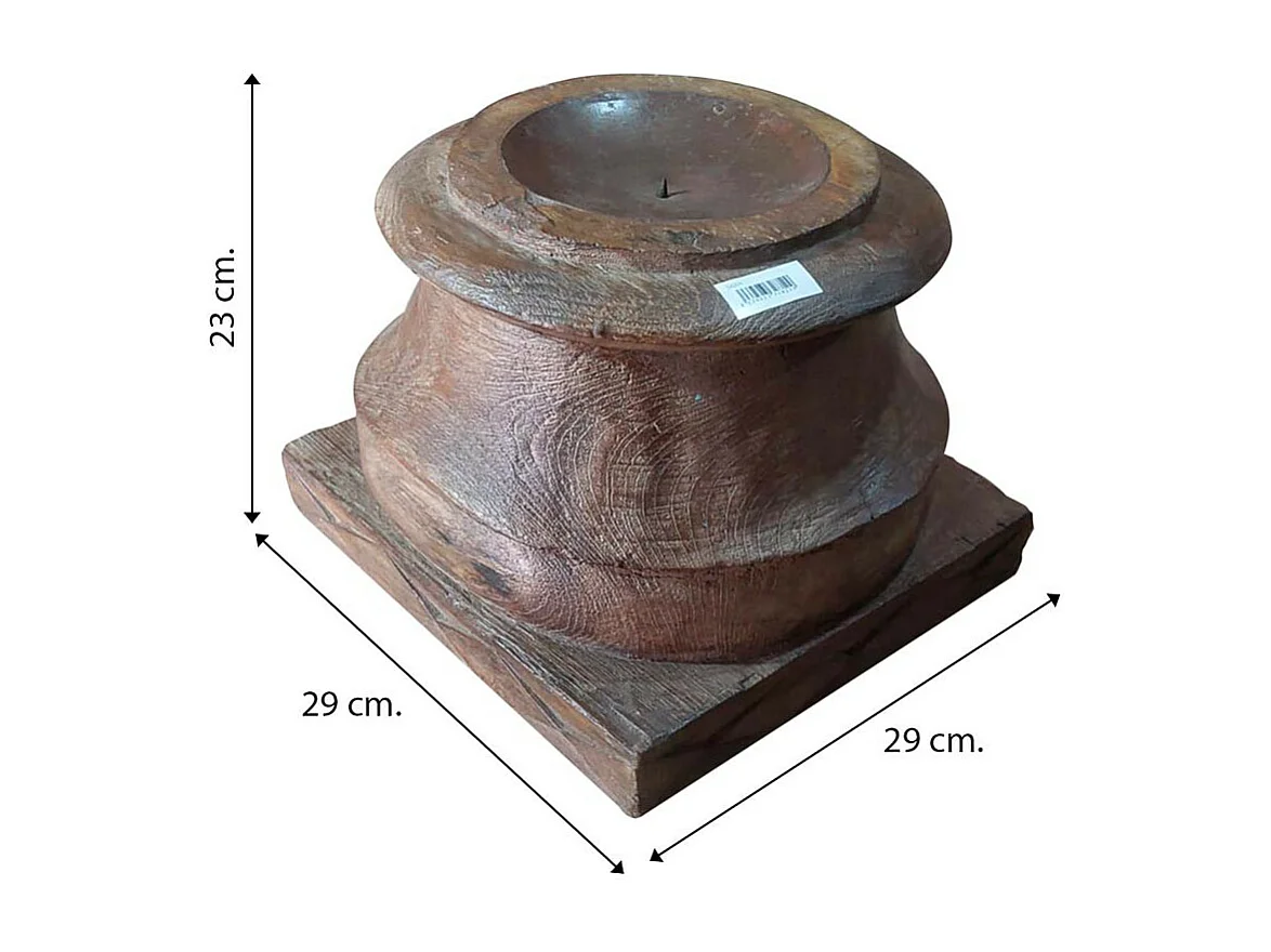 Kandelaber 29x29x23h cm