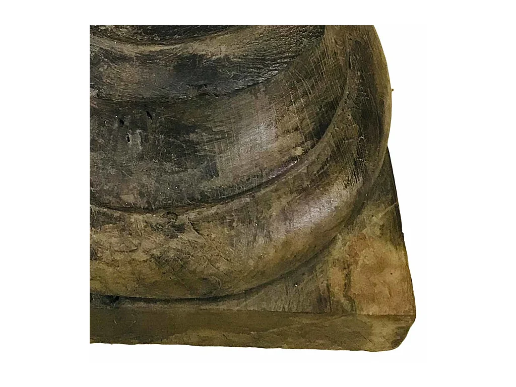Candeliere in legno 31x30x21h