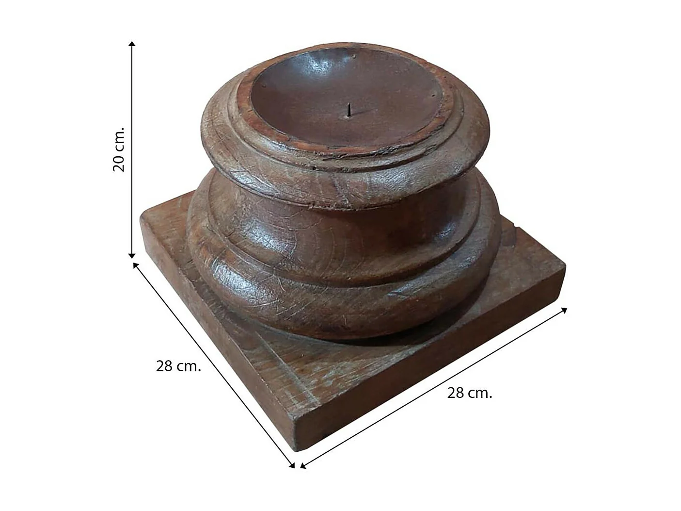Candelabros 28x28x20
