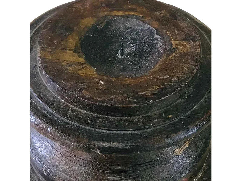 Chandelier en bois 23x19x17h