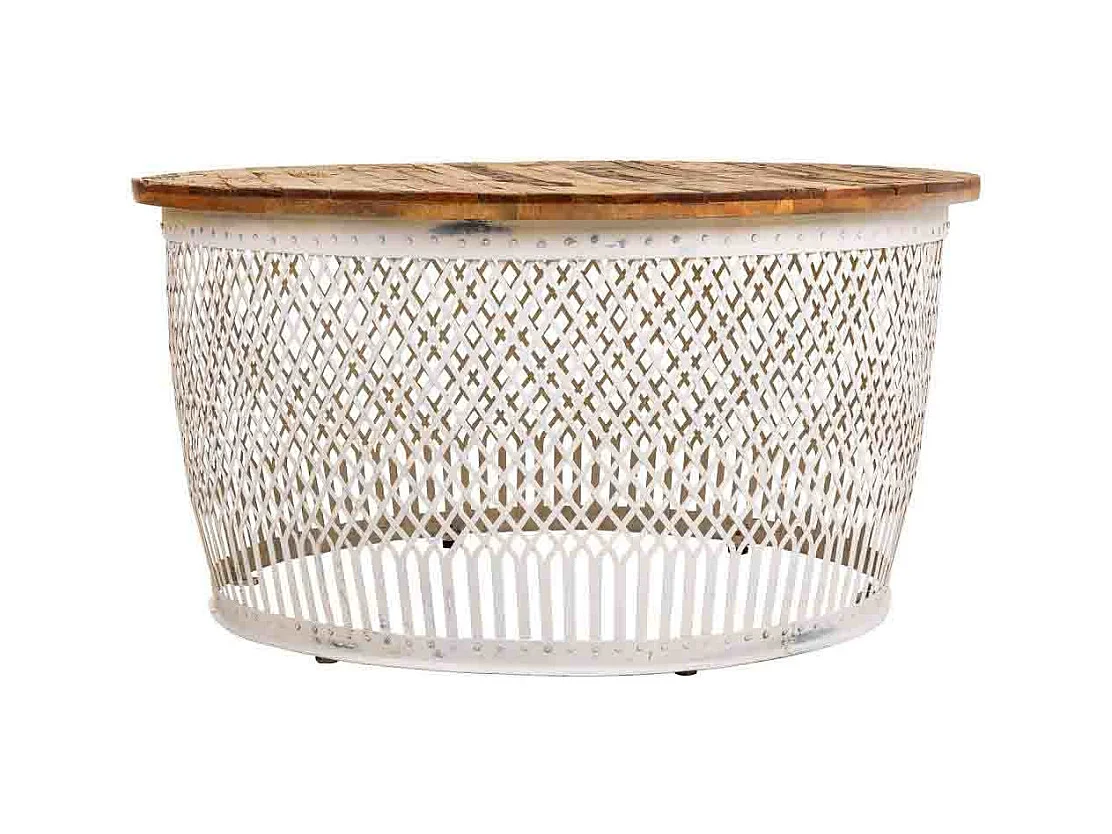 Table basse en bois marron d91x48h