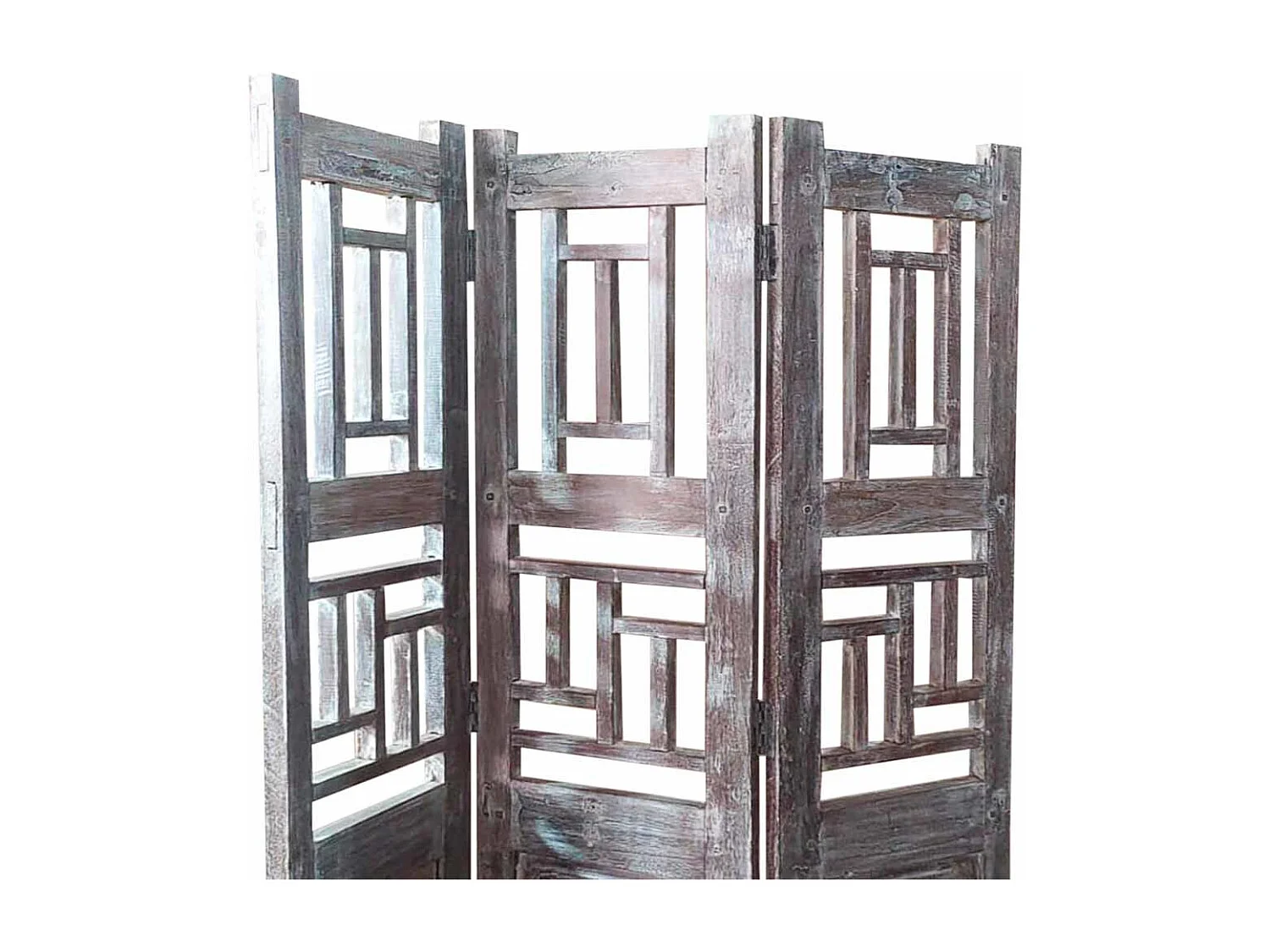 Brauner Holzparaban 114x3x176h cm