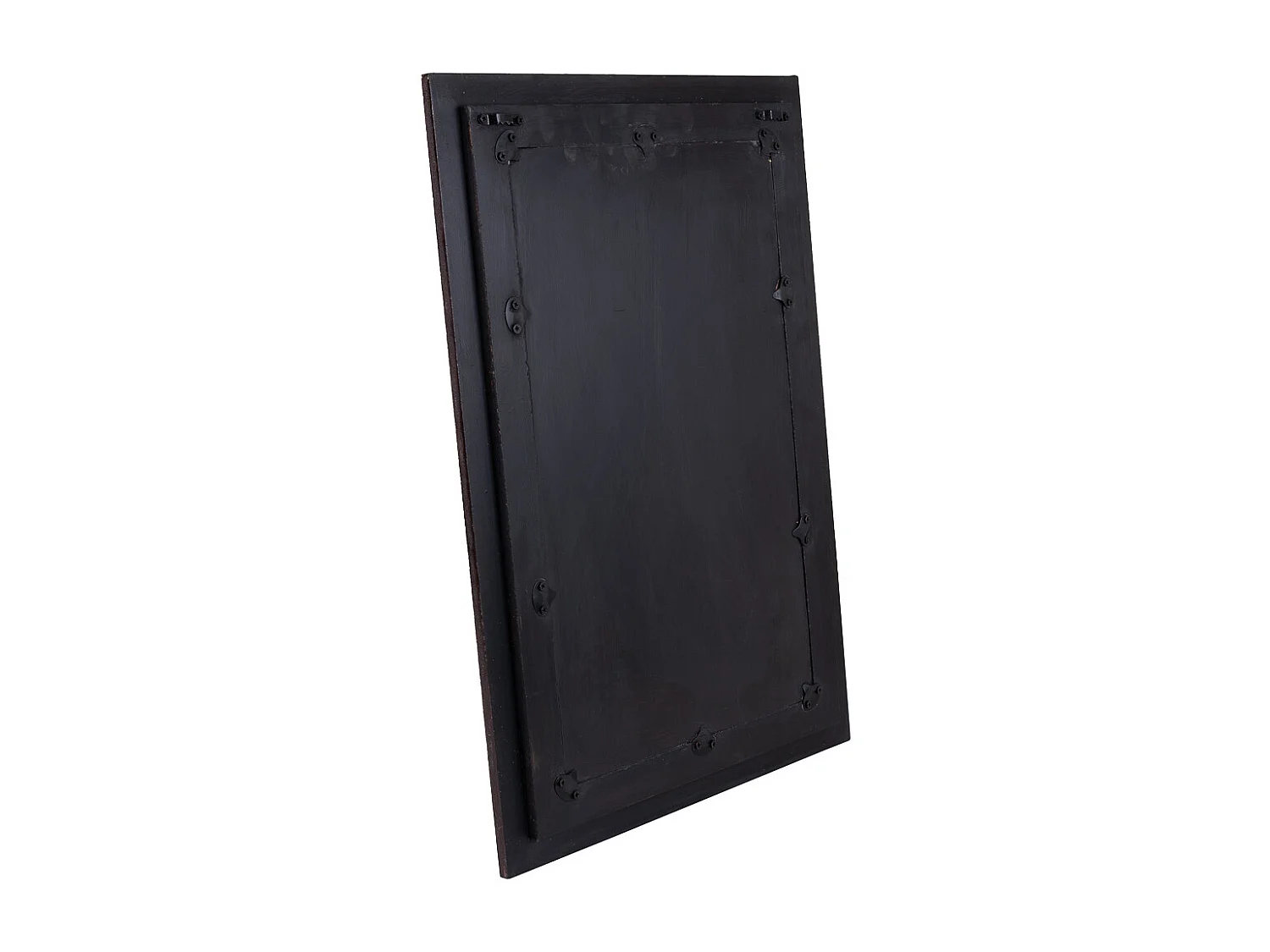 Espelho de madeira cinza 42x1x62