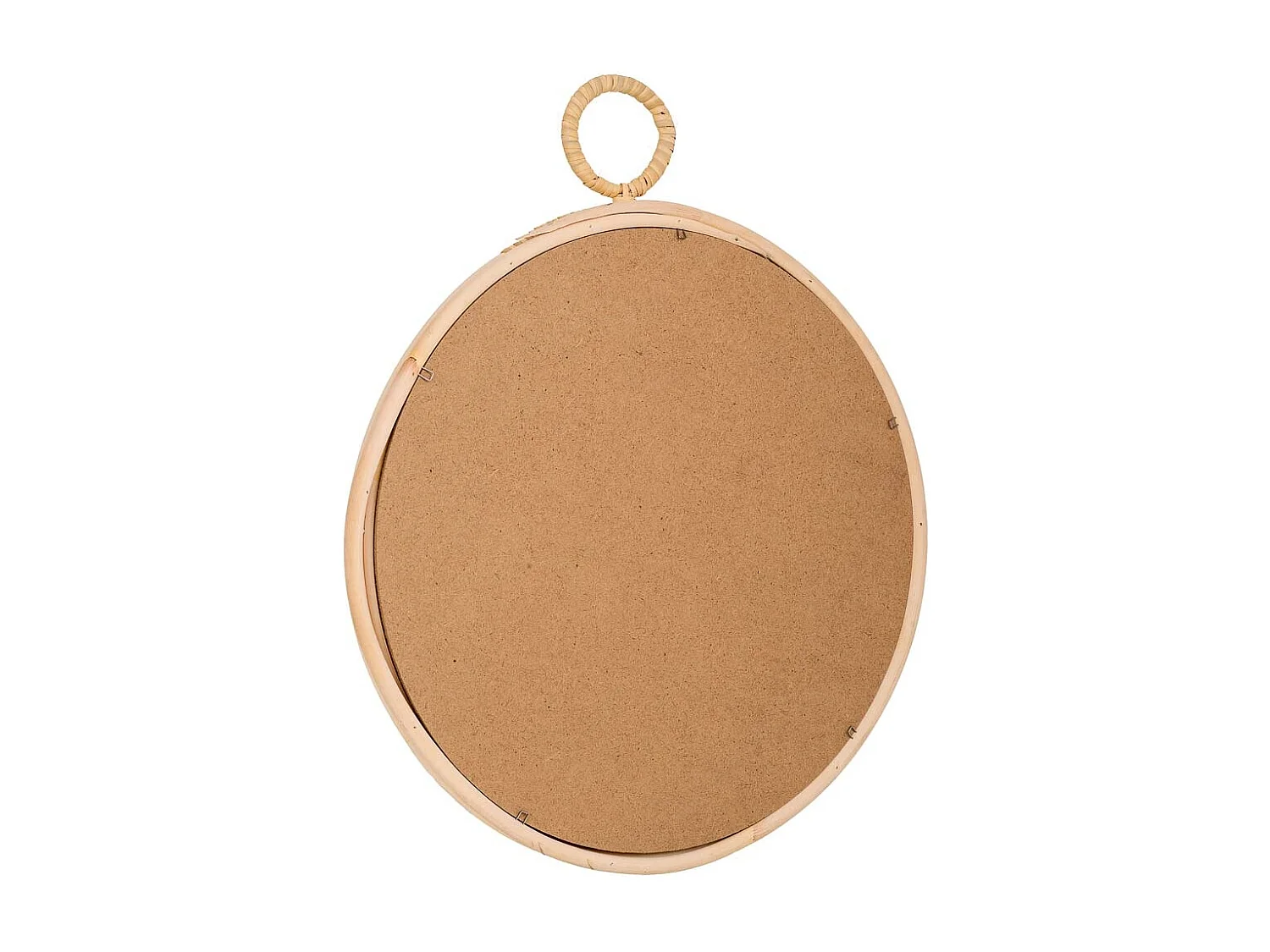 Brauner Bambusspiegel 37/35x02h cm