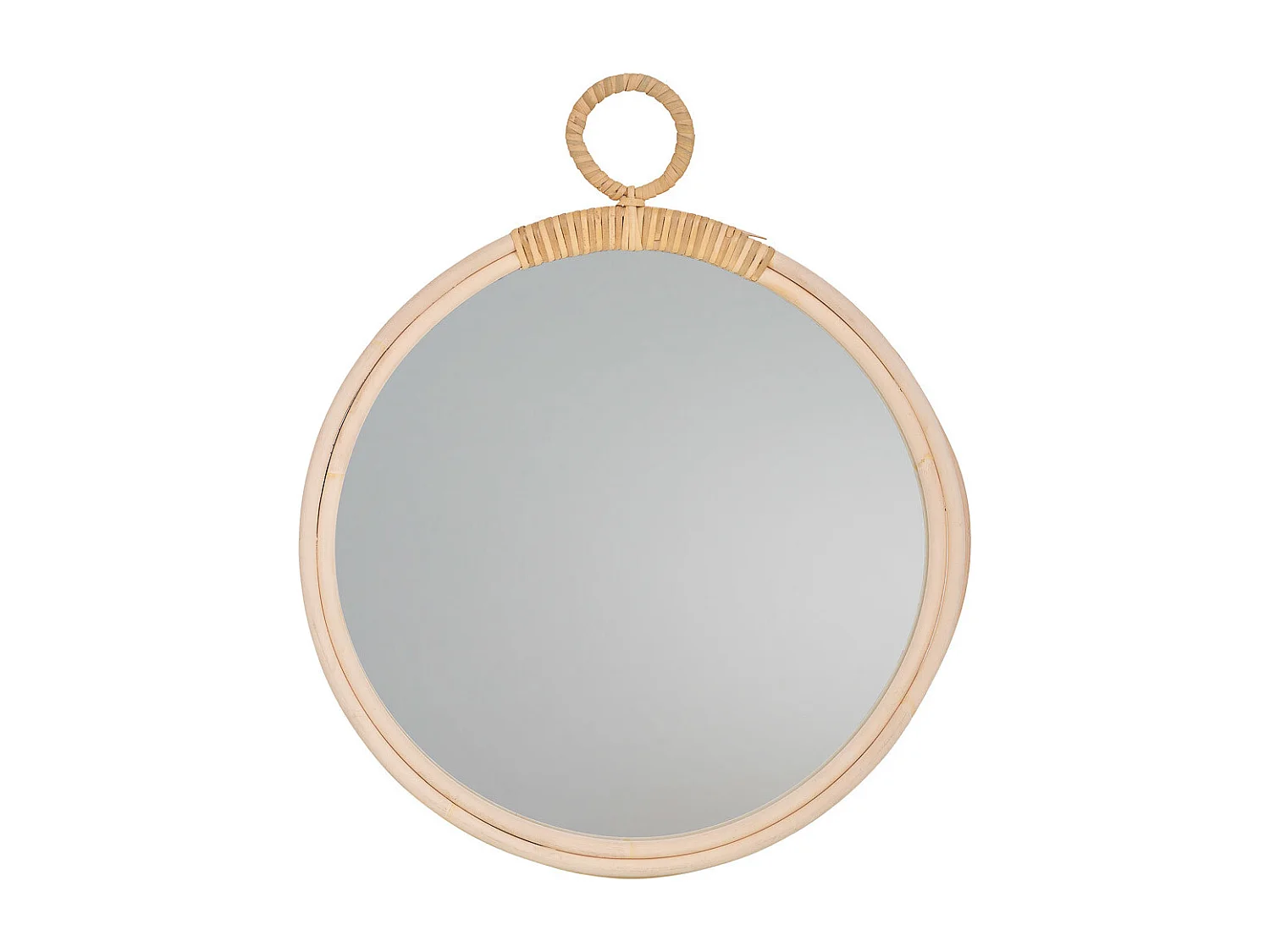 Espelho bambu marrom 37/35x02