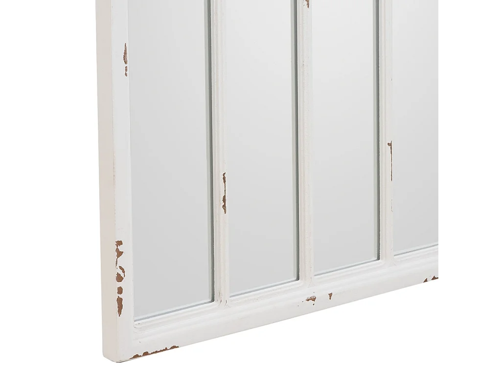 Specchio in legno bianco 40x2,7x80h