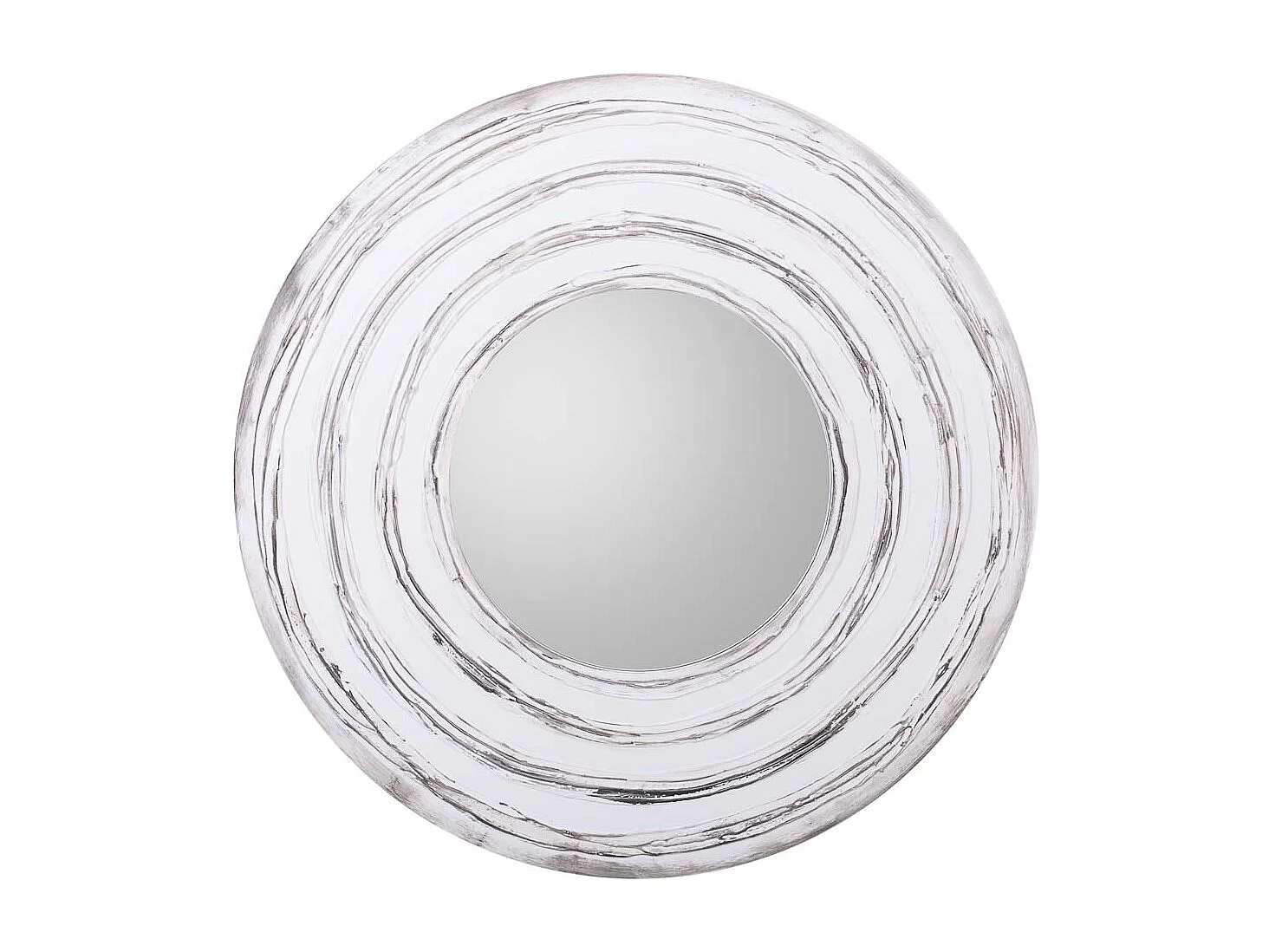 Miroir en relief blanc 80x2h