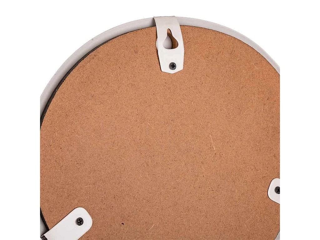 Specchio in metallo arancione 42x82x5h