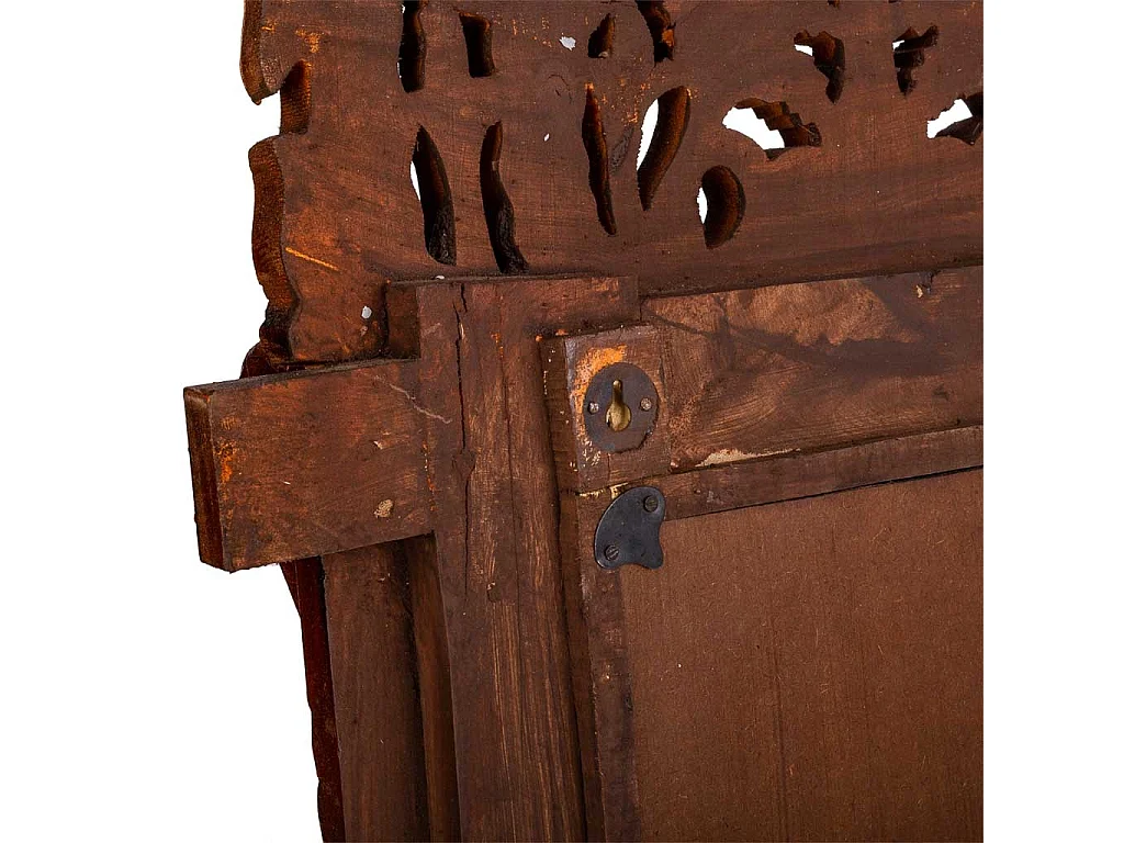 Specchio in legno 51x68x10h