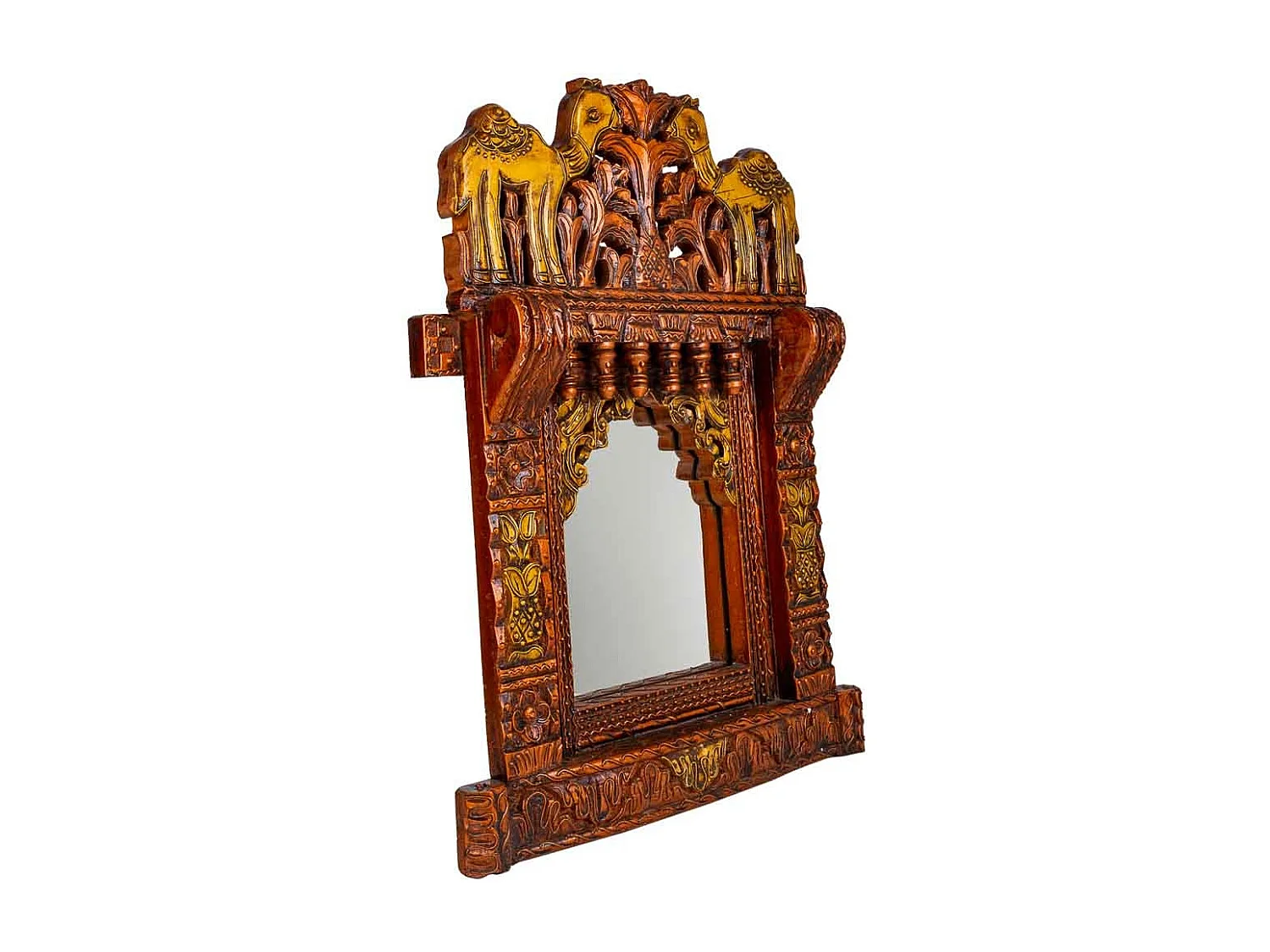 Specchio in legno 51x68x10h