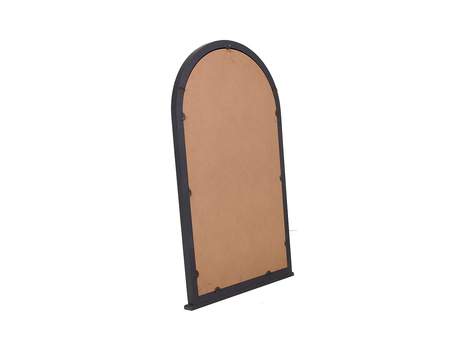 Specchio in legno con ante grigio scuro 62x5x105h