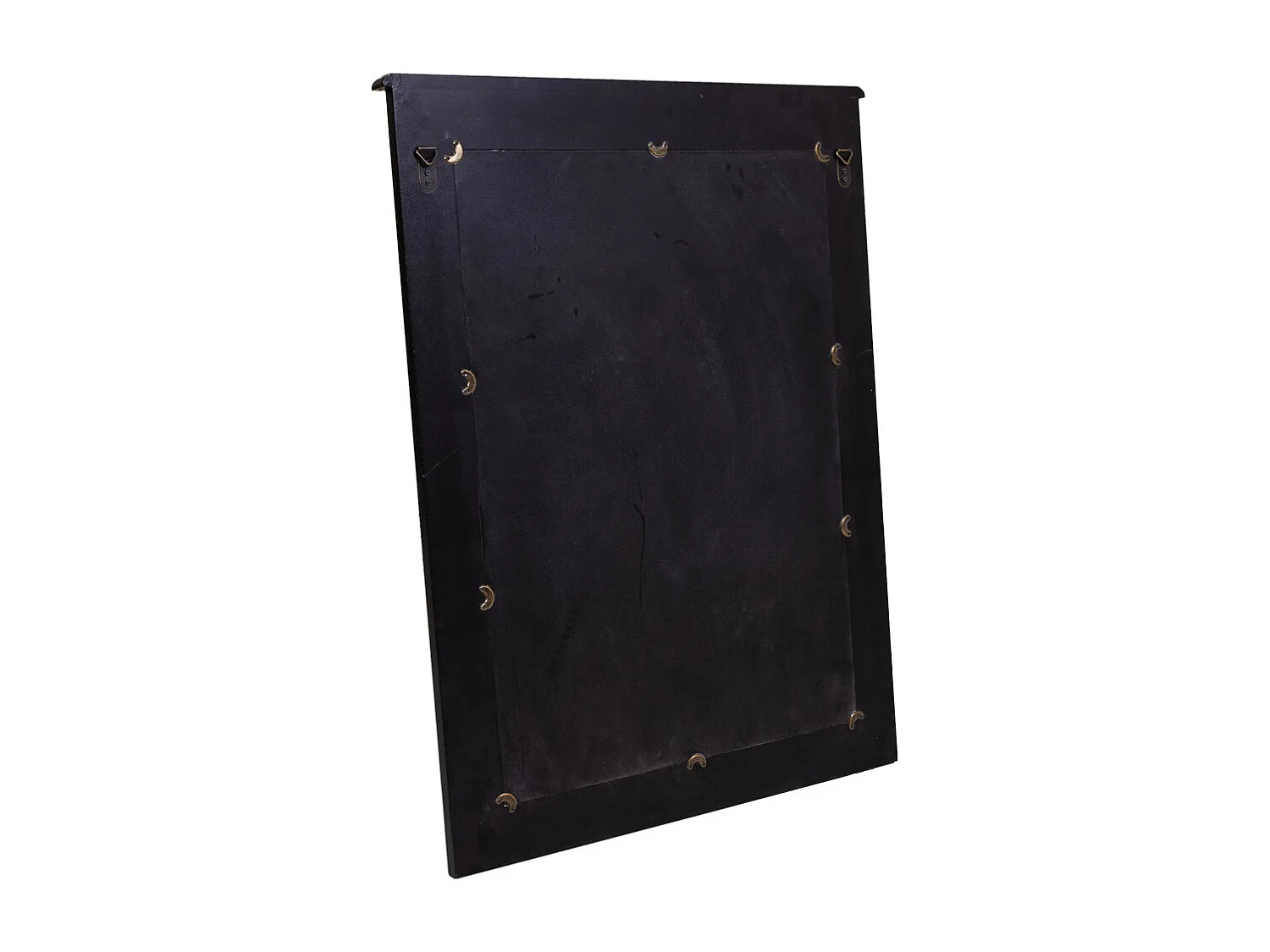 Specchio in legno nero 70x03x90h