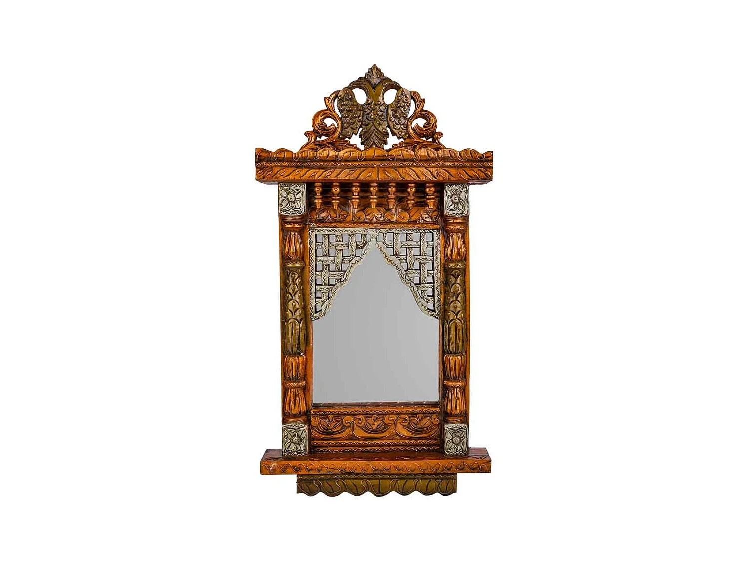 Miroir en bois 31x71x7h