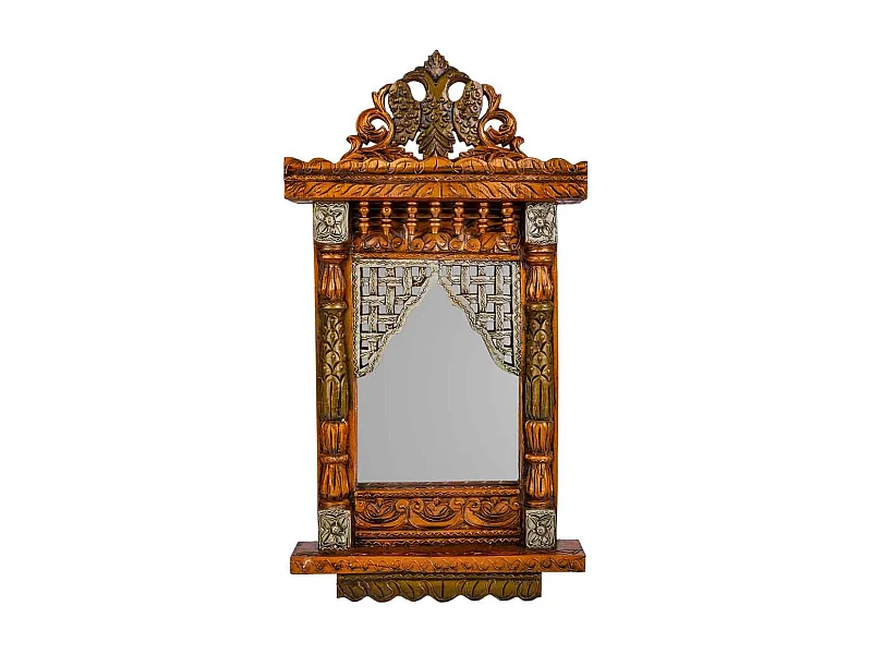 Espejo de madera 31x71x7