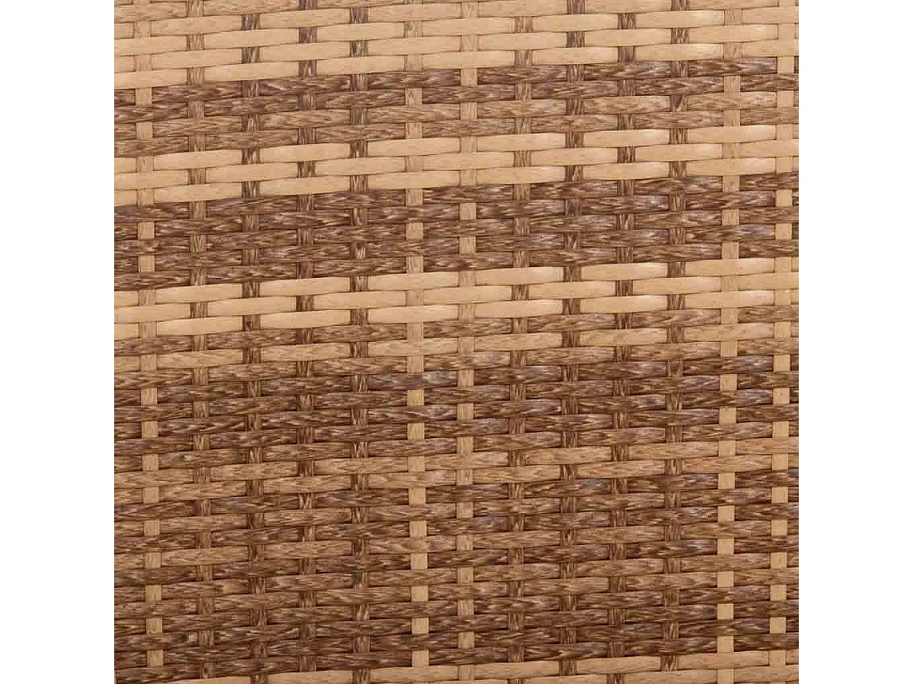 Banc en rotin gris 110x55x85