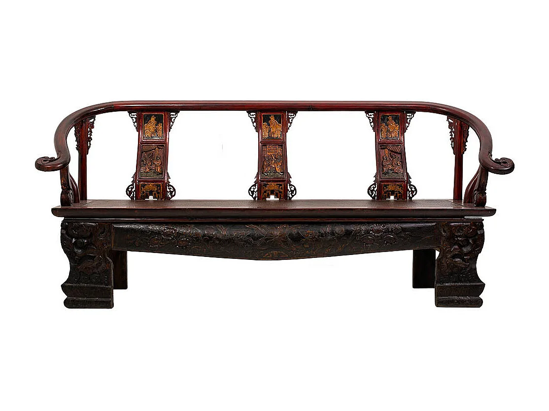 Sgabello in legno marrone 210x64x95h