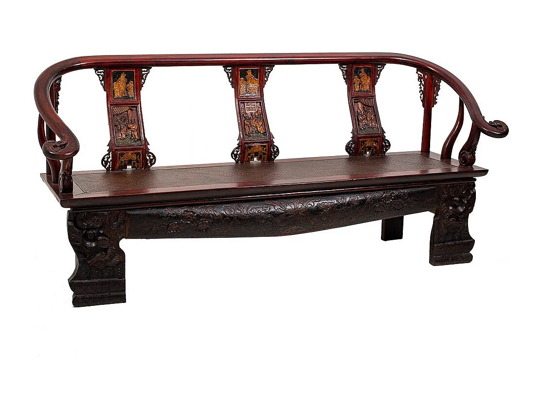 Sgabello in legno marrone 210x64x95h