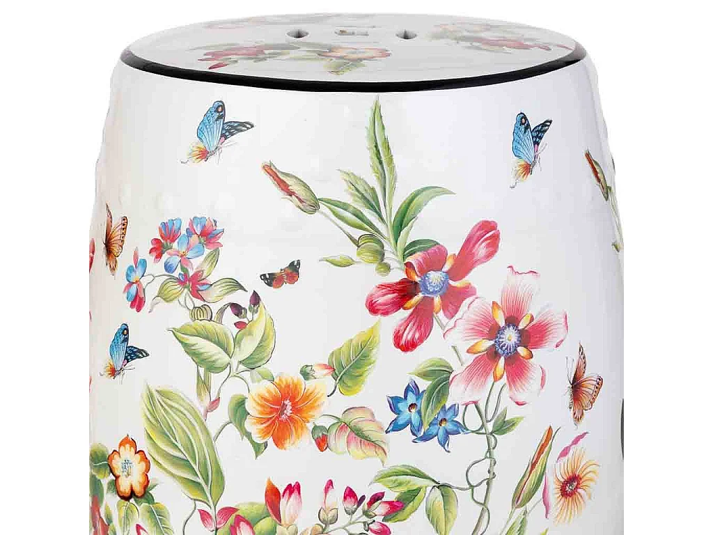 Banc en métal et cuir marron 120x40x51h