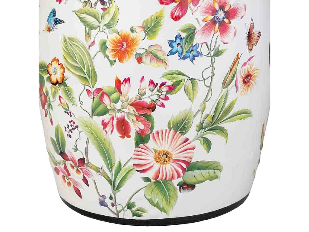 Banc en métal et cuir marron 120x40x51h