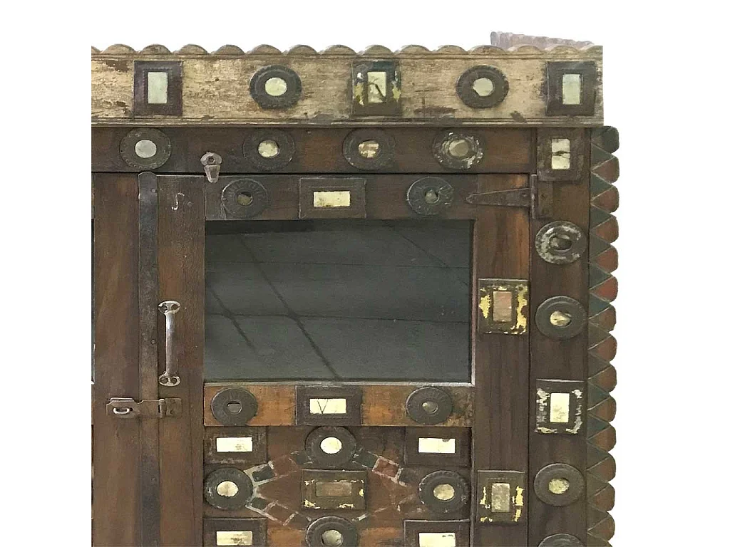 Buffet en bois 110x35x102h