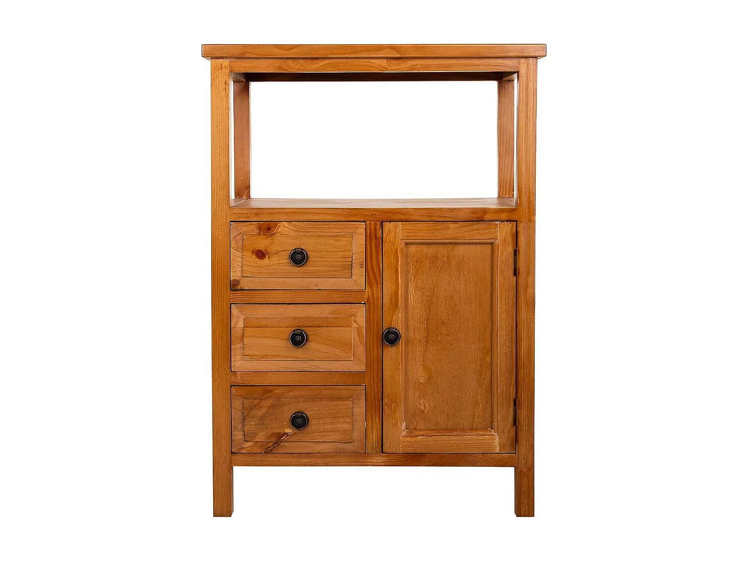 Buffet en bois marron 64x37x90h