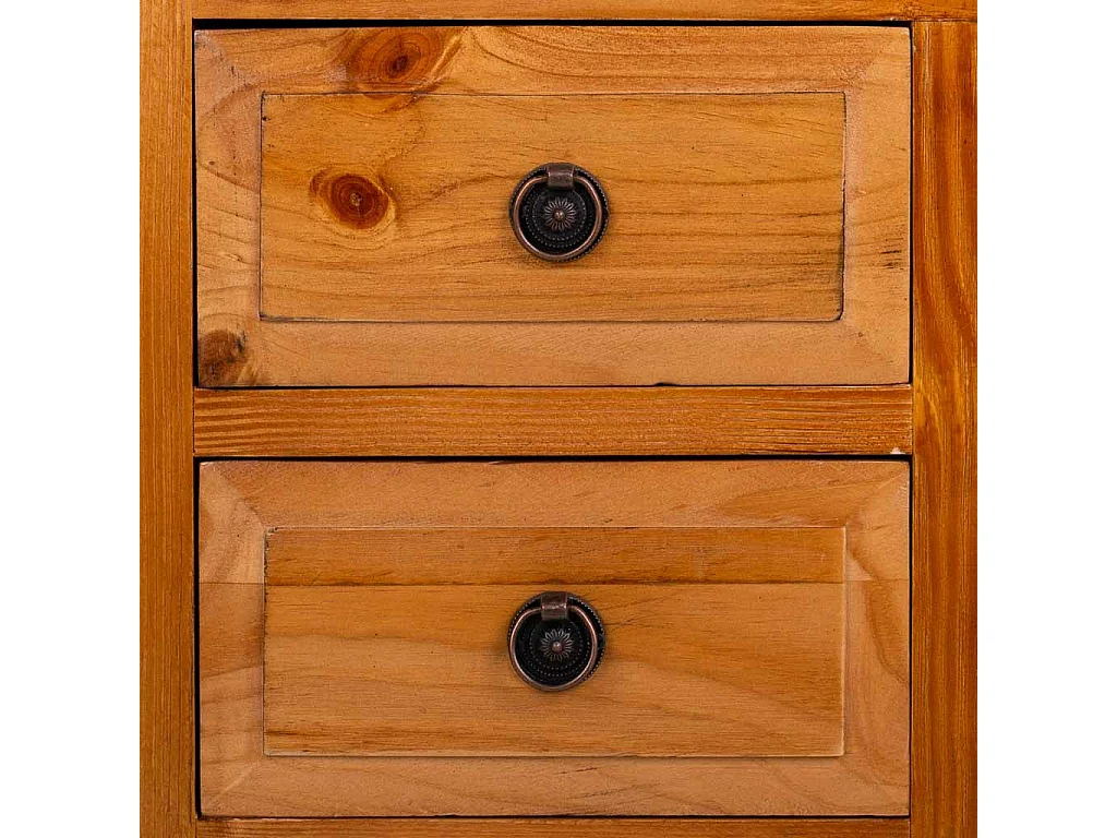 Buffet en bois marron 64x37x90h