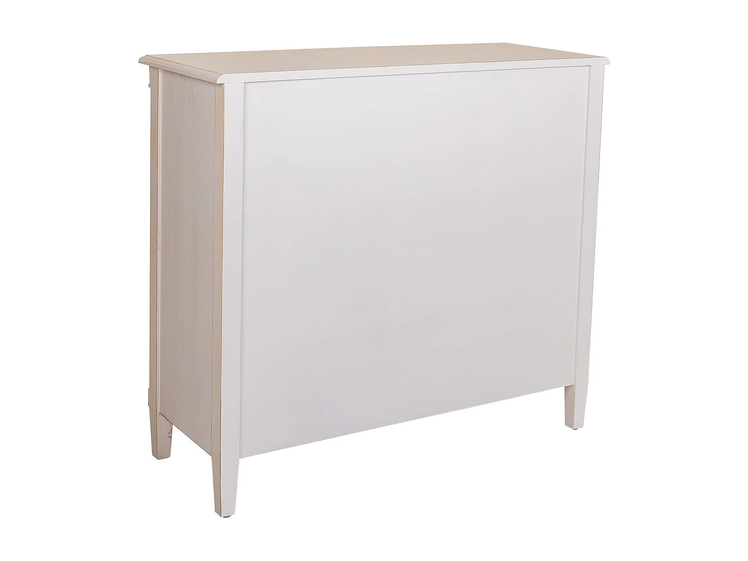 Buffet en bois blanc 95x36x88h