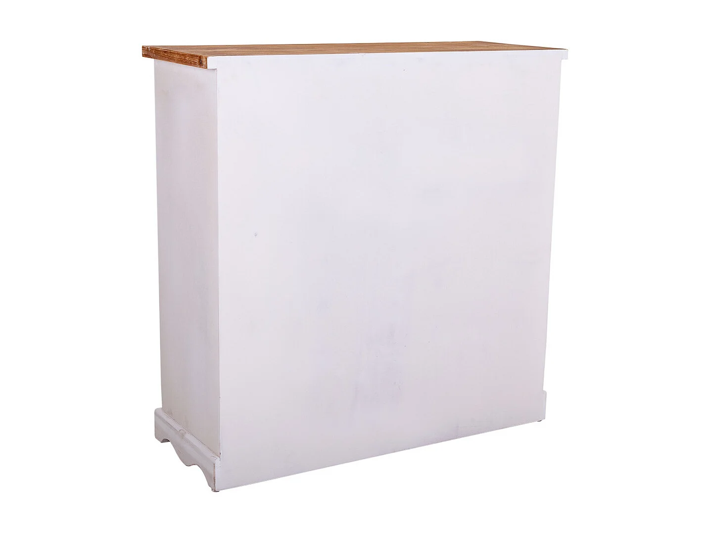 Credenza in legno bianco 90x35x90h