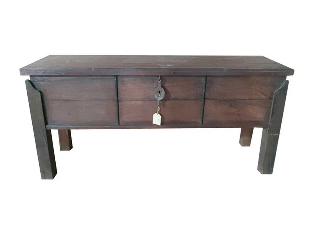 Aparador de madera marrón157x45x77