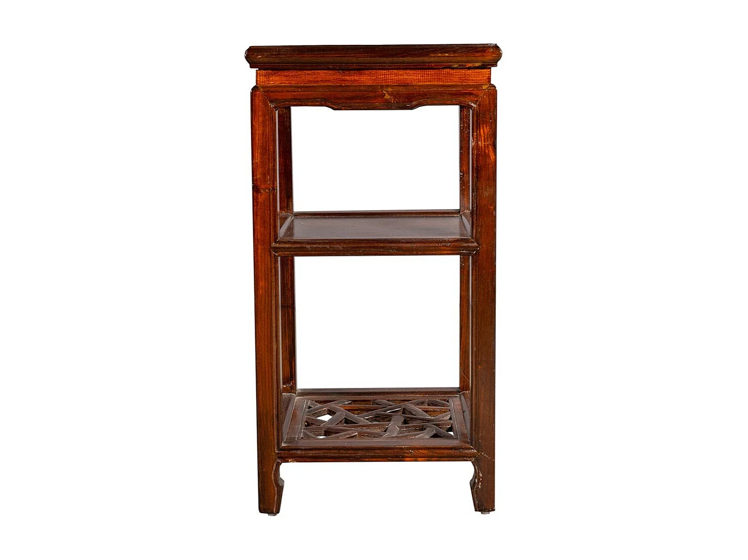 Mesa de centro e duas cadeiras de metal 40x40x75 / 55x45x95 cm