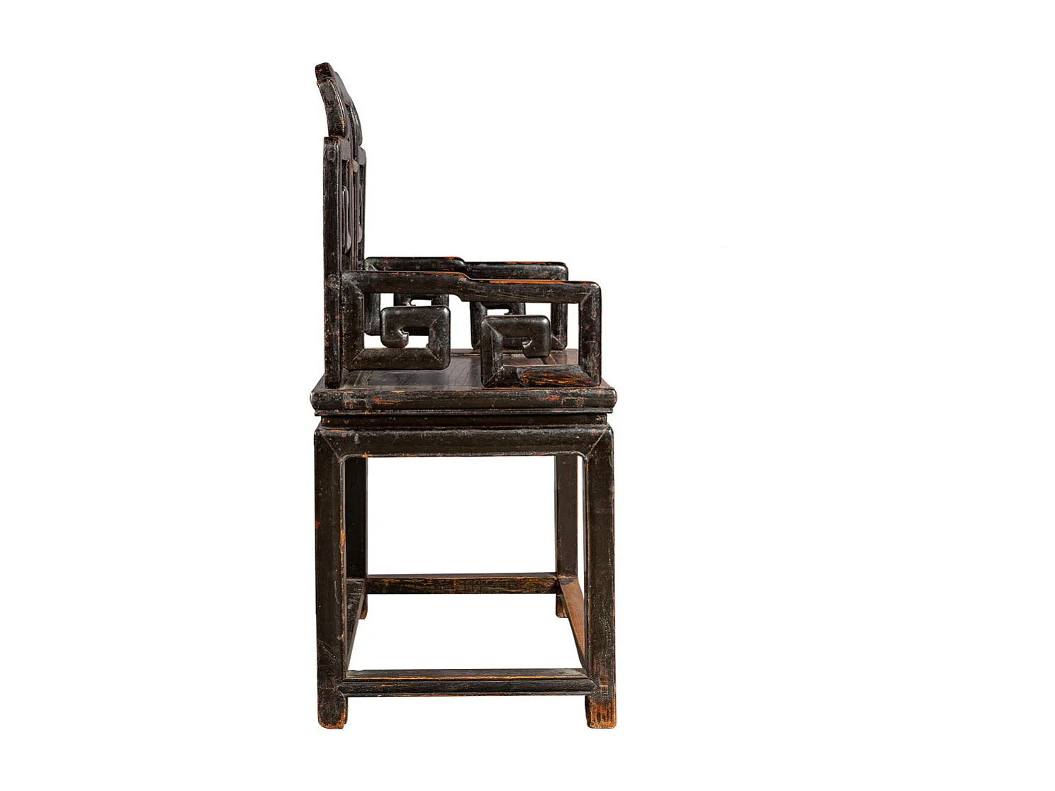 Mesa de centro e duas cadeiras de metal 40x40x75 / 55x45x95 cm