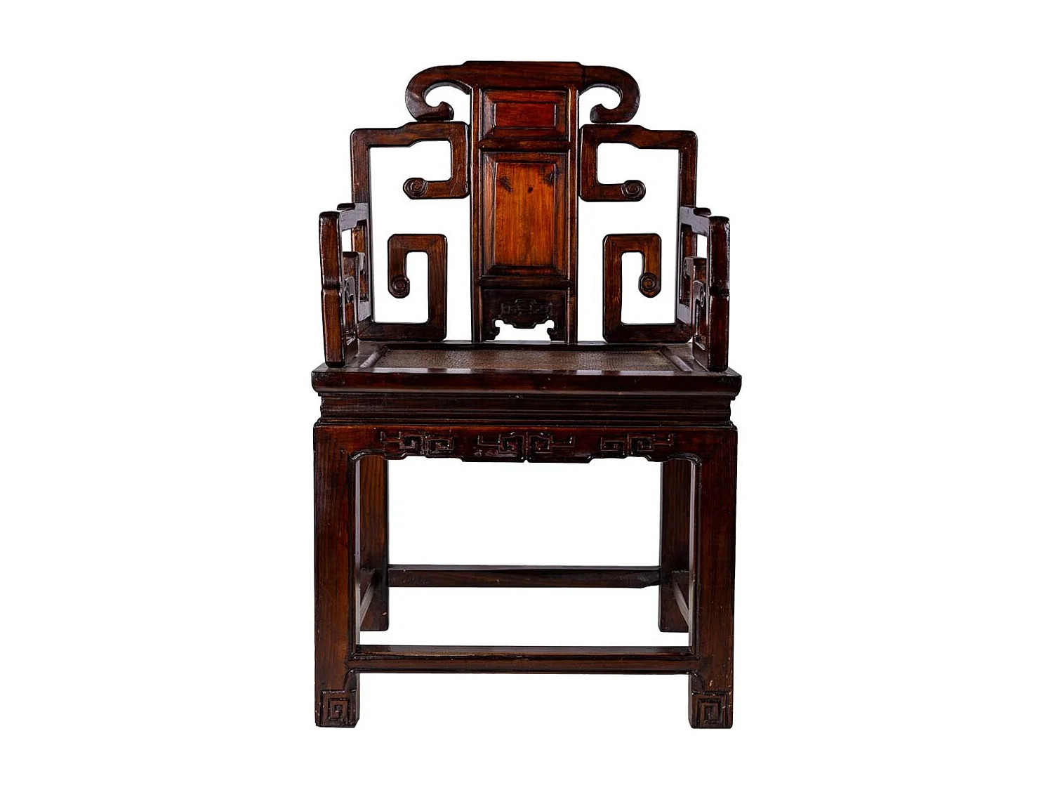 Set tavolo e 2 sedie in legno color caffè 40x40x75/55x45x95