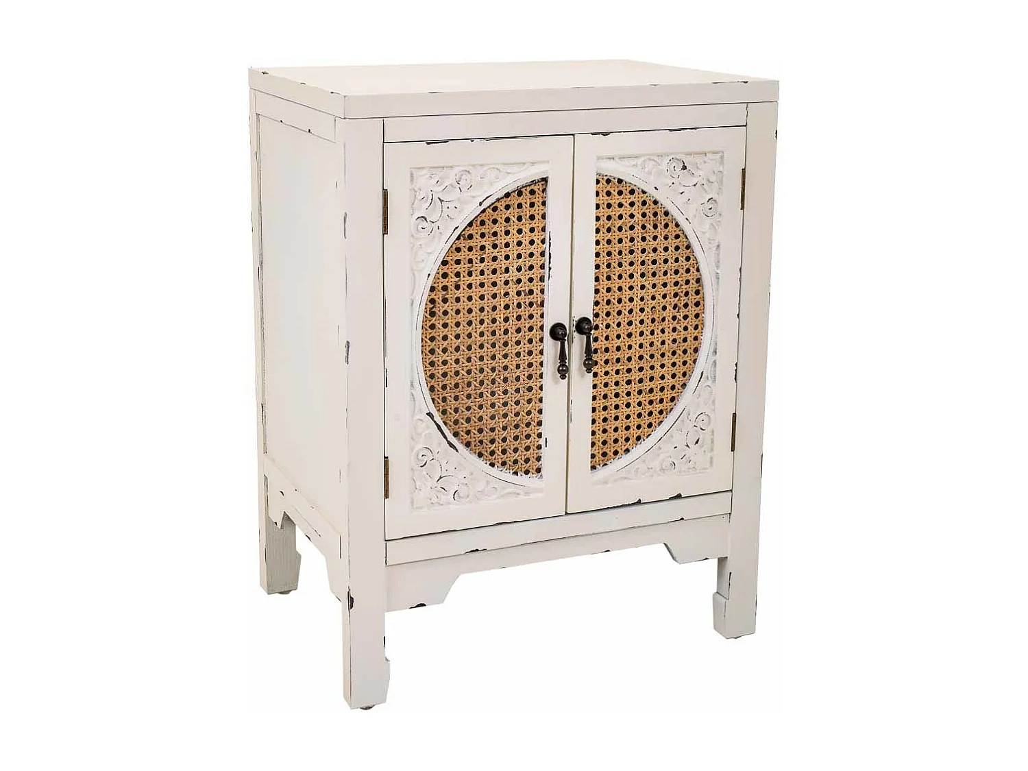 Mesinha madeira branco 50x36x65