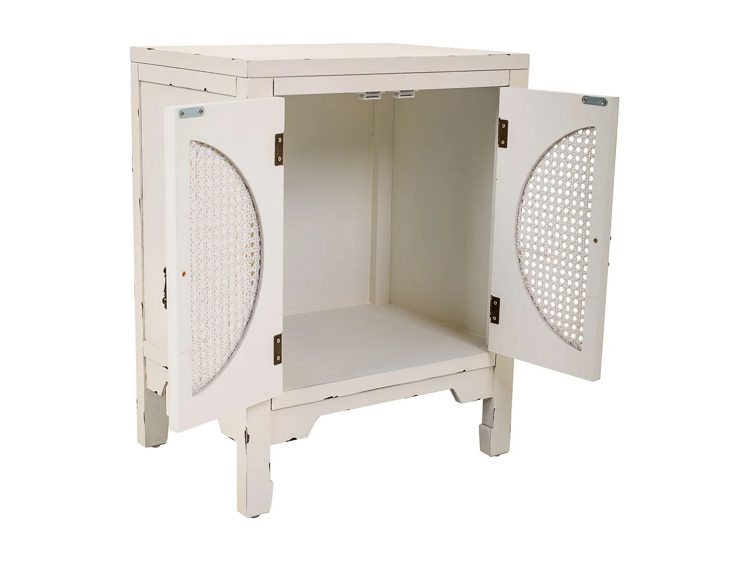Mesinha madeira branco 50x36x65
